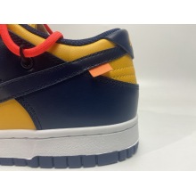 Nike Dunk Low Off-White University Gold Midnight Navy (Top Quality)