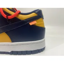 Nike Dunk Low Off-White University Gold Midnight Navy (Top Quality)