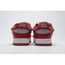 Nike Dunk Low Off-White University Red(Mid Quality)