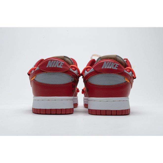 Nike Dunk Low Off-White University Red(Mid Quality)