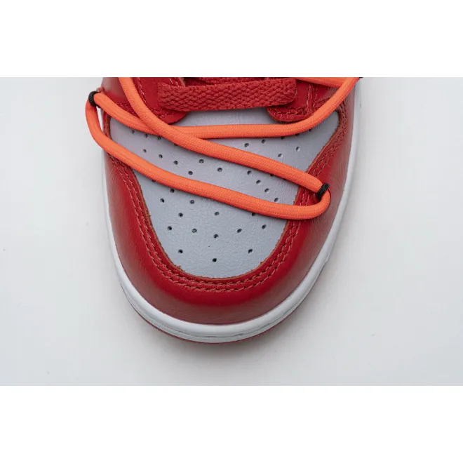 Nike Dunk Low Off-White University Red(Mid Quality)