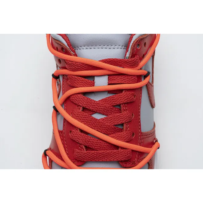 Nike Dunk Low Off-White University Red(Mid Quality)