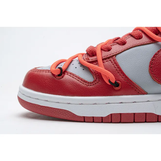 Nike Dunk Low Off-White University Red(Mid Quality)