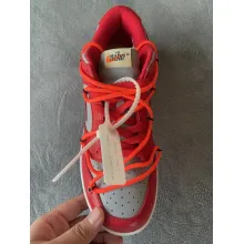 Nike Dunk Low Off-White University Red(Top Quality)