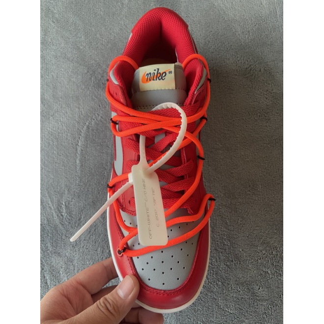 Nike Dunk Low Off-White University Red(Top Quality)