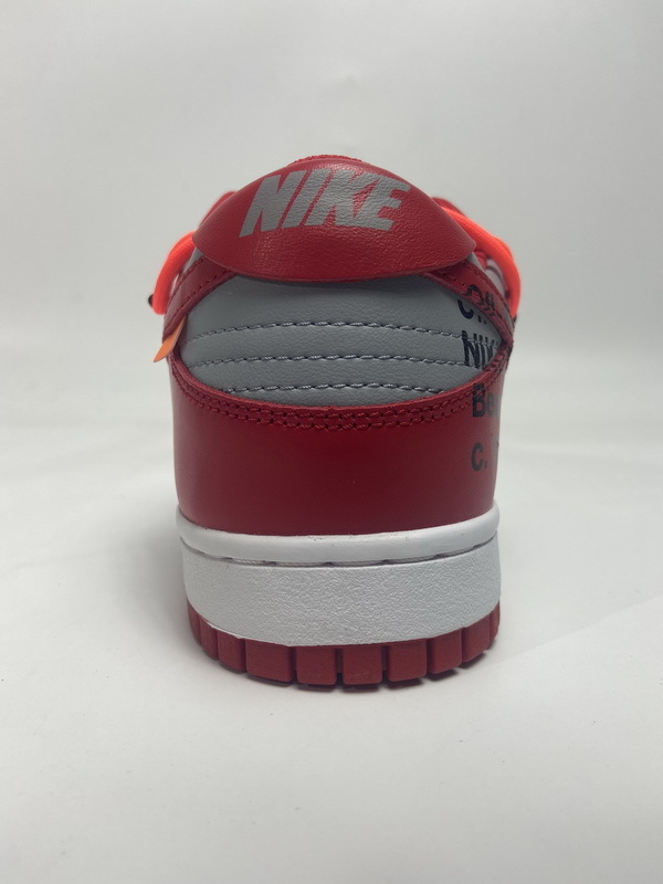 Nike Dunk Low Off-White University Red(Top Quality)