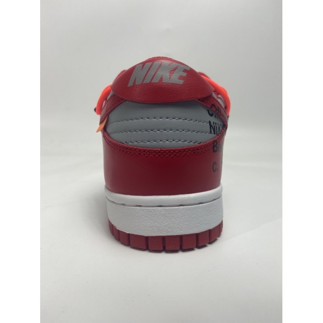 Nike Dunk Low Off-White University Red(Top Quality)