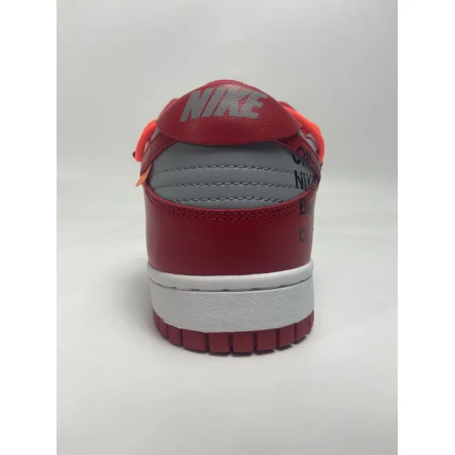 Nike Dunk Low Off-White University Red(Top Quality)