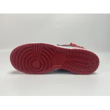 Nike Dunk Low Off-White University Red(Top Quality)