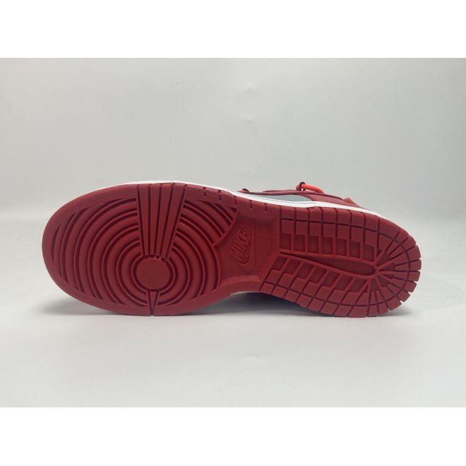 Nike Dunk Low Off-White University Red(Top Quality)
