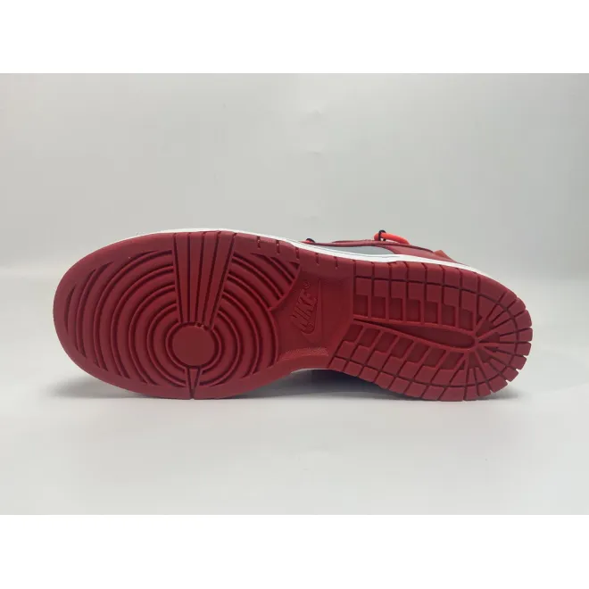 Nike Dunk Low Off-White University Red(Top Quality)
