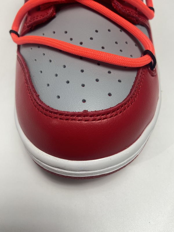 Nike Dunk Low Off-White University Red(Top Quality)