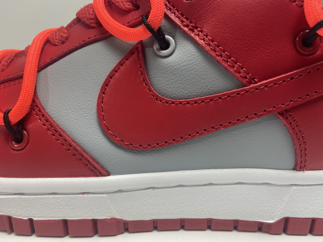Nike Dunk Low Off-White University Red(Top Quality)