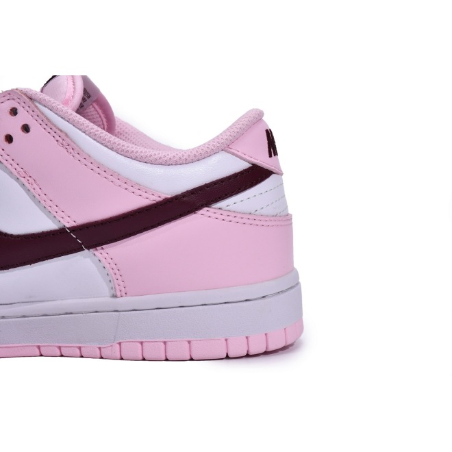 Nike Dunk Low Pink Foam Red White (GS) (Mid Quality)