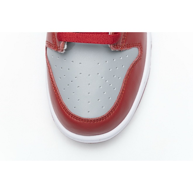 Nike Dunk Low Retro Medium Grey Varsity Red UNLV (2021) (Cheap Sneakers)