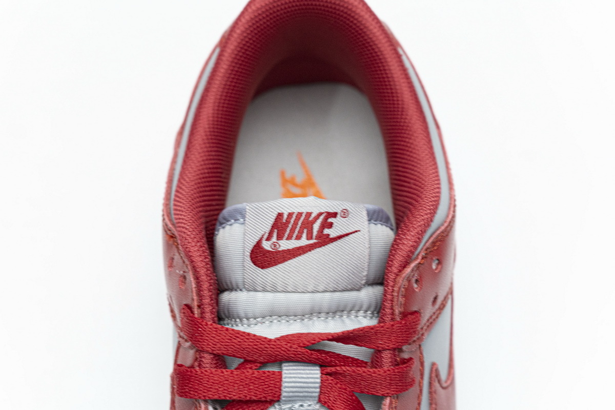 Nike Dunk Low Retro Medium Grey Varsity Red UNLV (2021) (Cheap Sneakers)