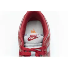 Nike Dunk Low Retro Medium Grey Varsity Red UNLV (2021) (Cheap Sneakers)