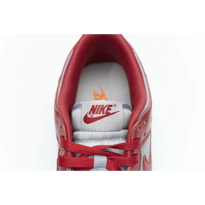 Nike Dunk Low Retro Medium Grey Varsity Red UNLV (2021) (Cheap Sneakers)