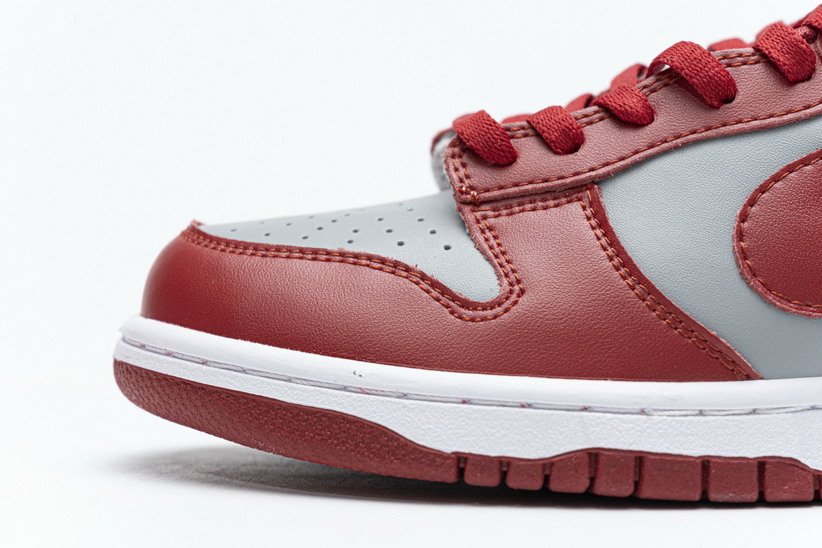 Nike Dunk Low Retro Medium Grey Varsity Red UNLV (2021) (Cheap Sneakers)