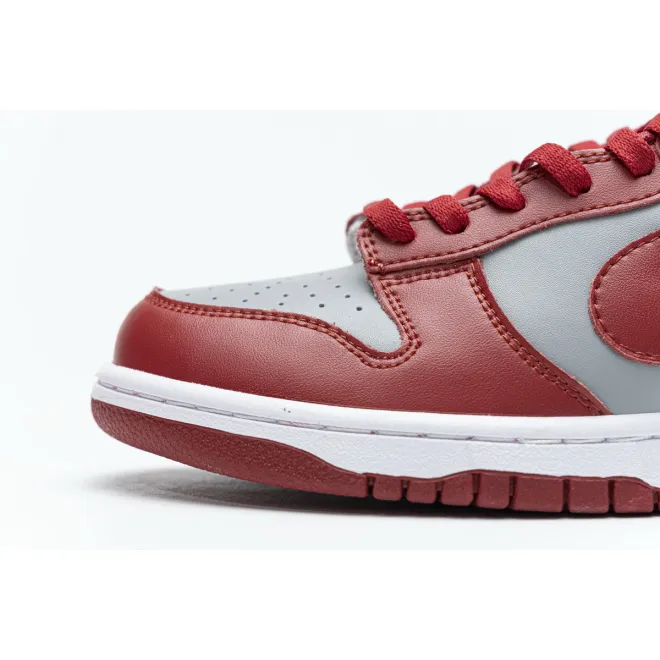 Nike Dunk Low Retro Medium Grey Varsity Red UNLV (2021) (Cheap Sneakers)