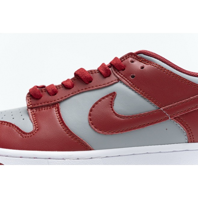 Nike Dunk Low Retro Medium Grey Varsity Red UNLV (2021) (Cheap Sneakers)