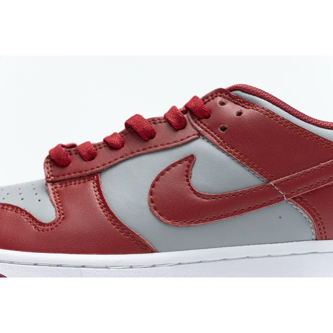 Nike Dunk Low Retro Medium Grey Varsity Red UNLV (2021) (Cheap Sneakers)