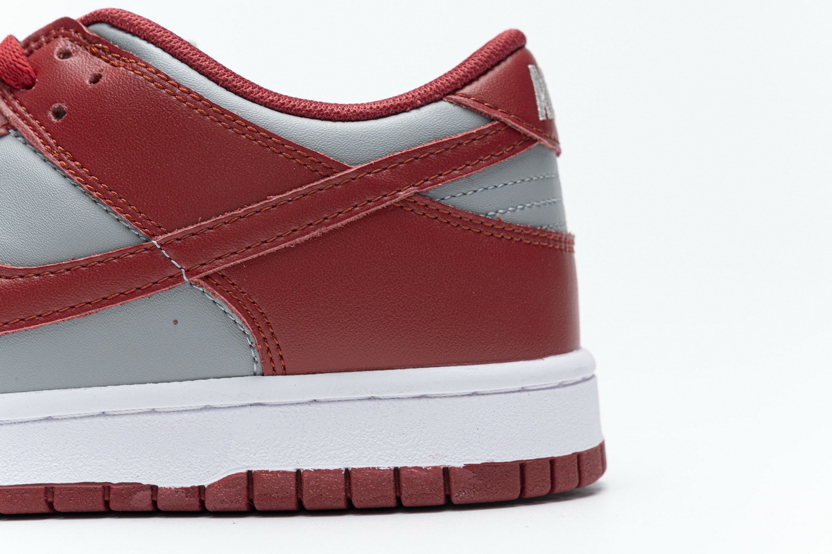 Nike Dunk Low Retro Medium Grey Varsity Red UNLV (2021) (Cheap Sneakers)