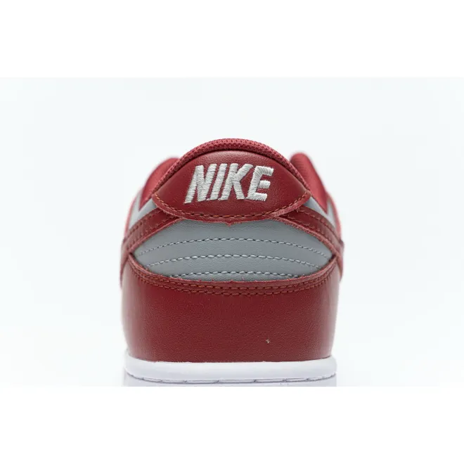 Nike Dunk Low Retro Medium Grey Varsity Red UNLV (2021) (Cheap Sneakers)