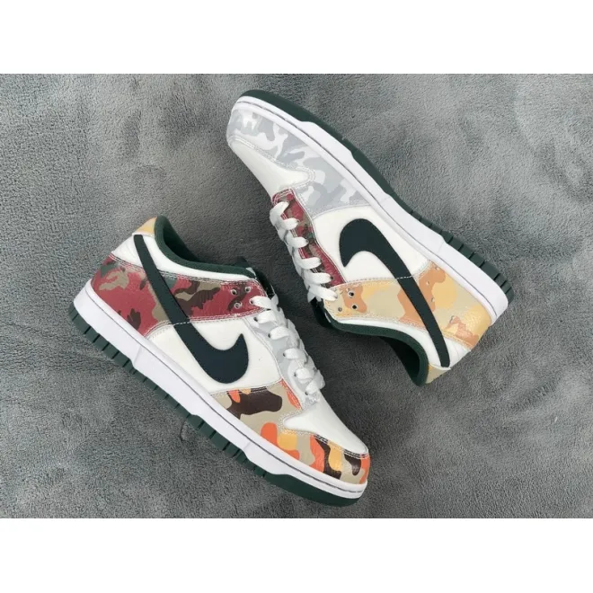 Nike Dunk Low SE Sail Multi-Camo (Mid Quality)