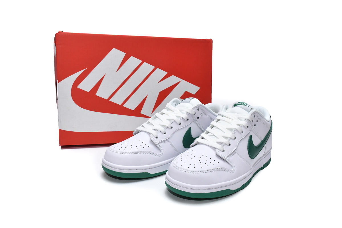 Nike Dunk Low White Green Noise (W) (Mid Quality)