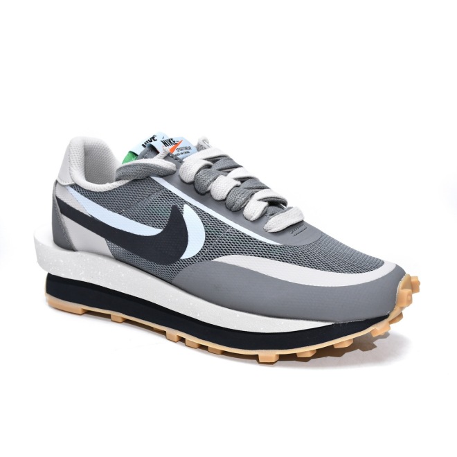 Nike LD Waffle sacai CLOT Kiss of Death 2 Cool Grey