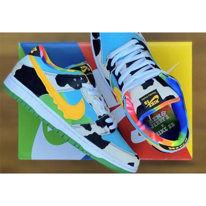 Nike SB Dunk Low Ben &amp; Jerry&#39;s Chunky Dunky (Top Quality)
