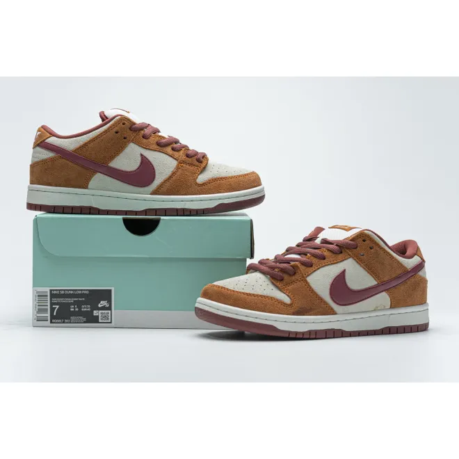Nike SB Dunk Low Pro Dark Russet Cedar (Mid Quality)