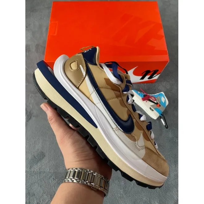 Nike Vaporwaffle sacai Sesame Blue Void
