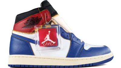 Jordan 1 Retro High Union Los Angeles Blue Toe
