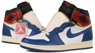 Jordan 1 Retro High Union Los Angeles Blue Toe
