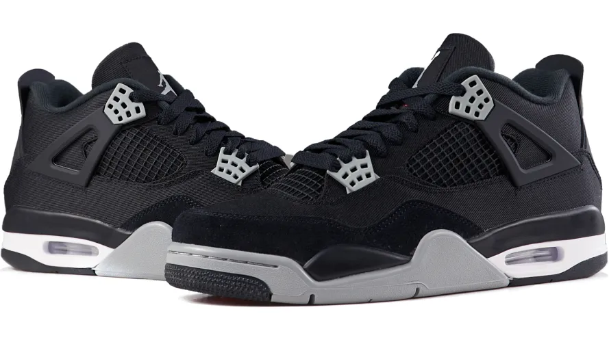 Jordan 4 Retro SE Black Canvas