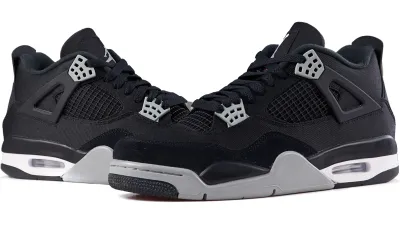 Jordan 4 Retro SE Black Canvas