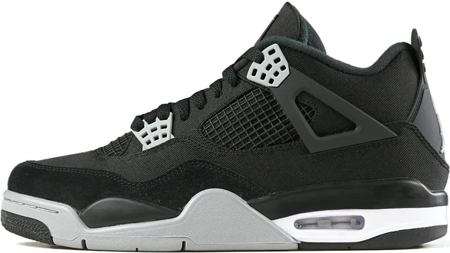 Jordan 4 Retro SE Black Canvas