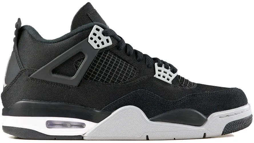 Jordan 4 Retro SE Black Canvas