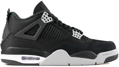 Jordan 4 Retro SE Black Canvas