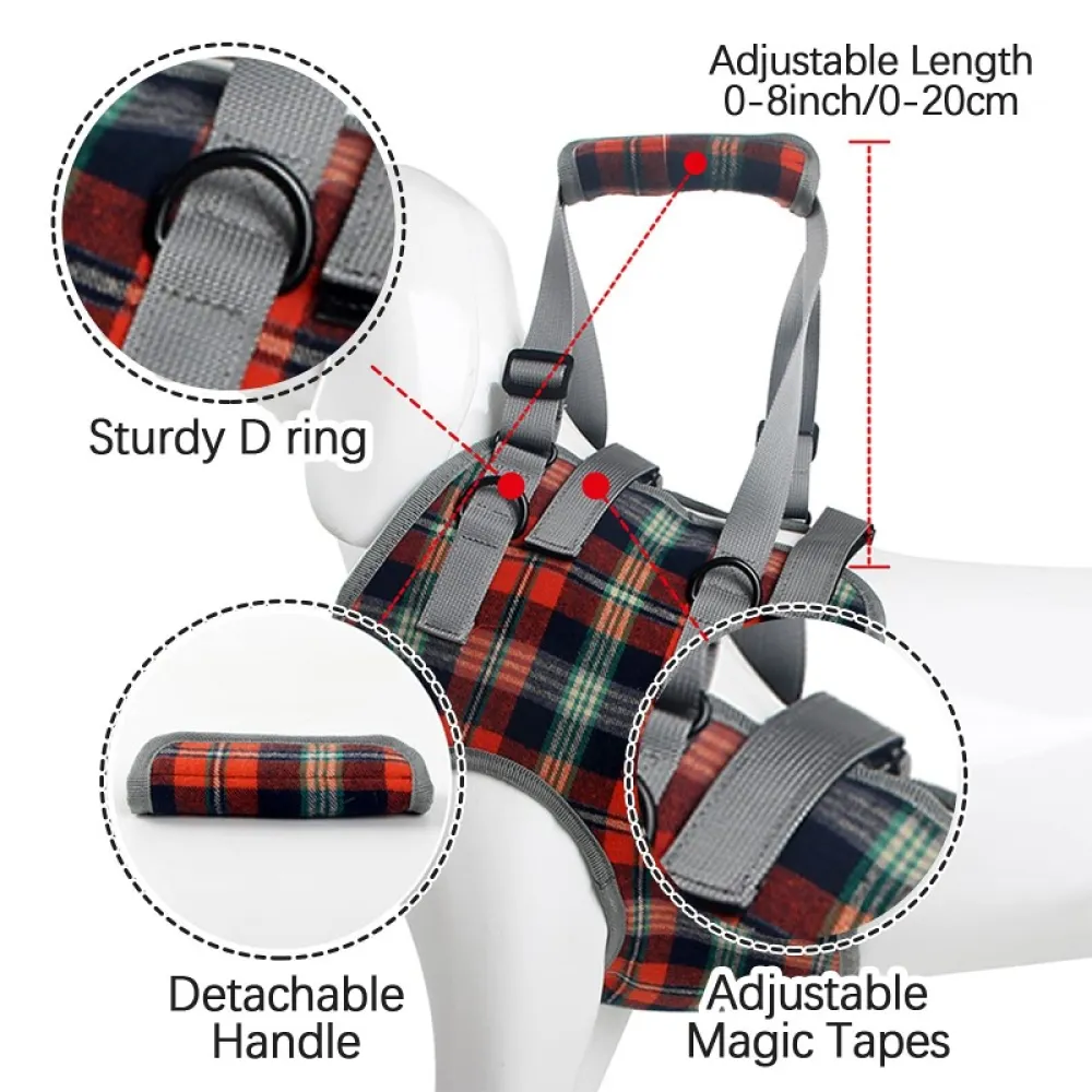Dog Support Harness Front End06