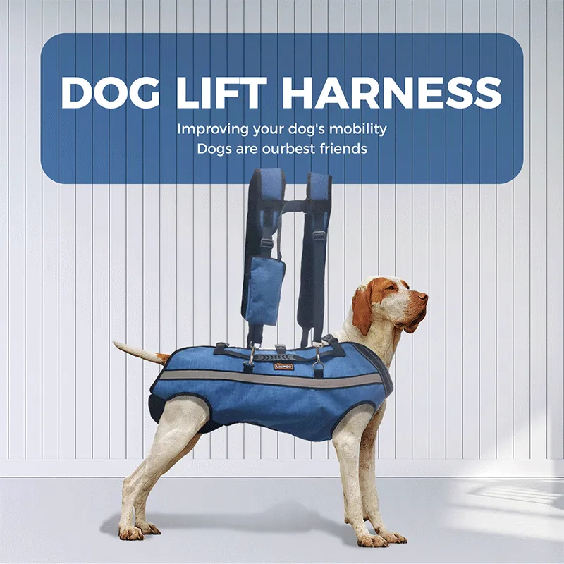 Dog Full Body Lift Harness with Handle01