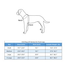 Dog Support Harness Front End09