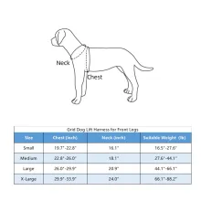 Dog Support Harness Front End09