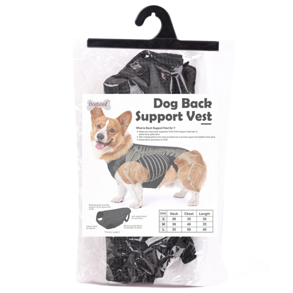 Hinged Canine Back Brace05