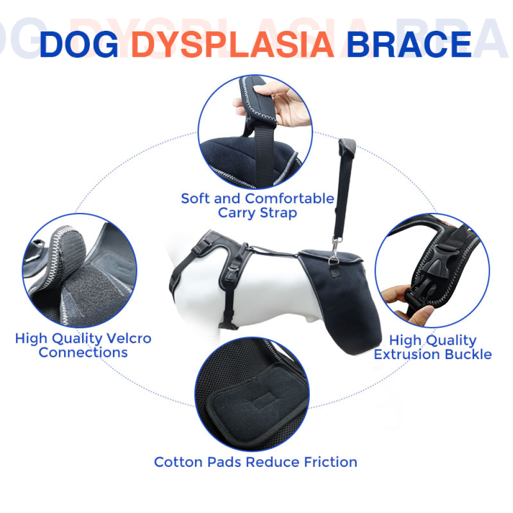 Dog Dysplasia Hip Brace With Handle03