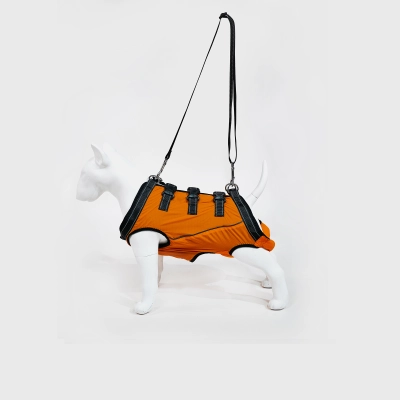 Full Body Lift Harness for Dogs Orange 01