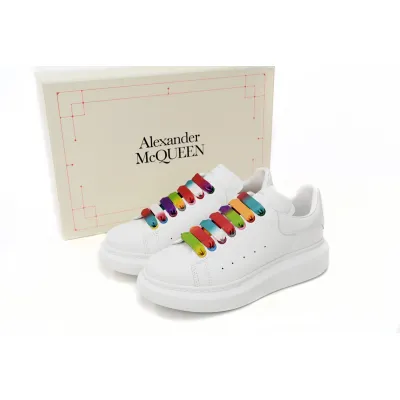 Replica Alexander McQueen Sneaker Colored Ribbon 01
