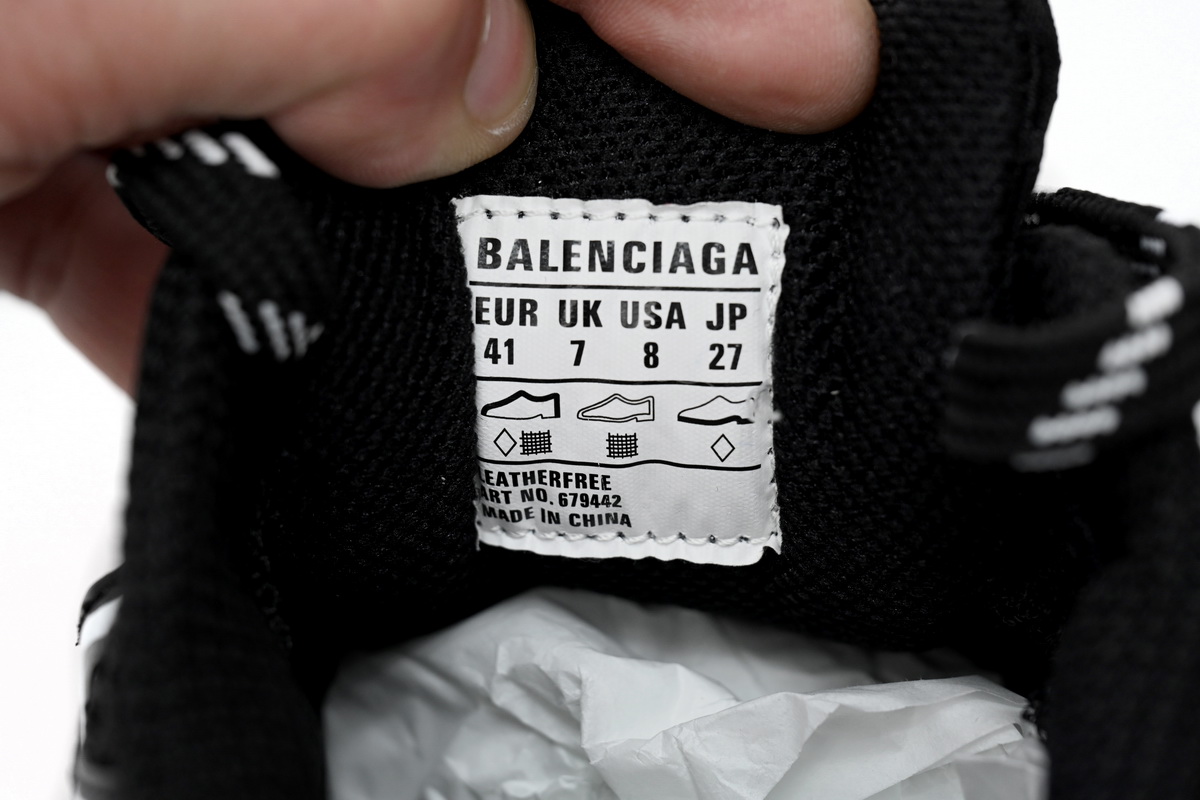 Replica Balenciaga Black And White,542228 W2RB8 0102